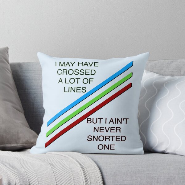 Item preview, Cross Lines but Not Snort designed and sold by aribluestein.