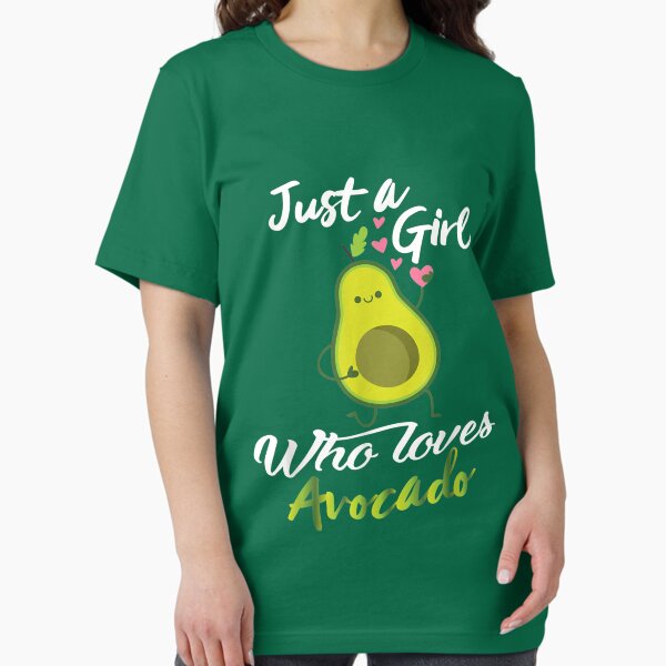 Item preview, Avocado Gifts For Women - Just A Girl Who Loves Avocado T-Shirt designed and sold by Larcossee ⭐⭐⭐⭐⭐.