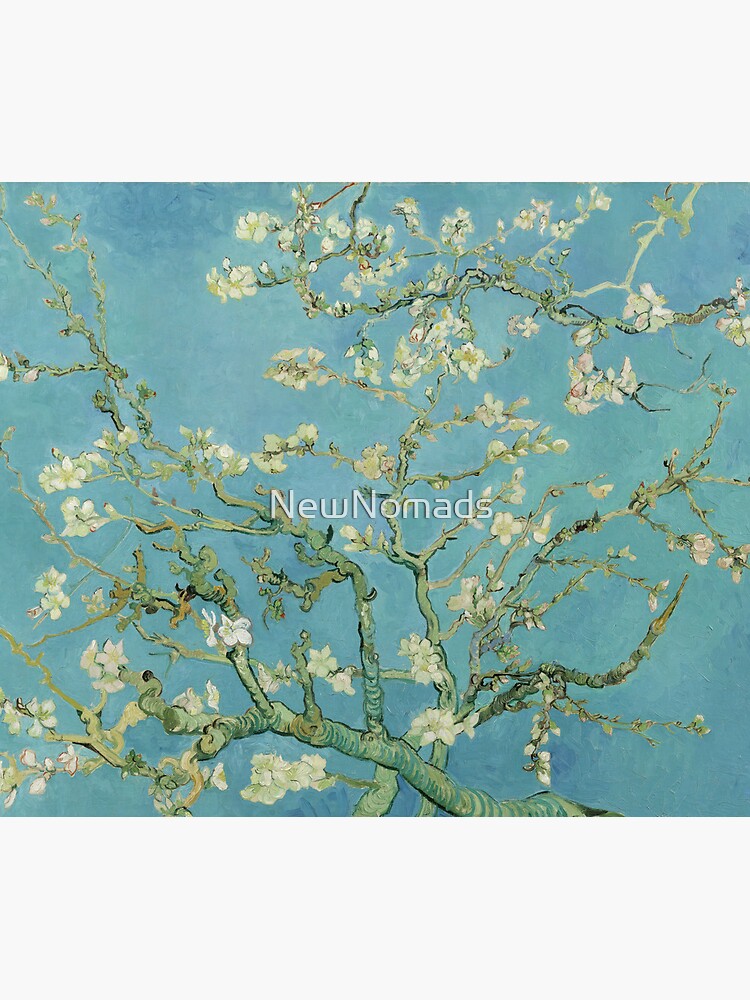 Imagen 5 de 5, Alfombrilla de ratón con la obra Vincent van Gogh - flor de almendro, diseñada y vendida por NewNomads.