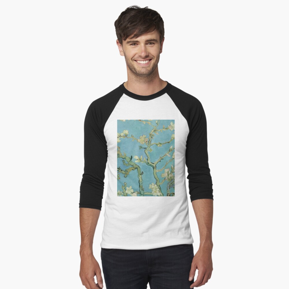 Vista previa del artículo con la obra «Camiseta ¾ estilo béisbol», diseñado y vendido por NewNomads.