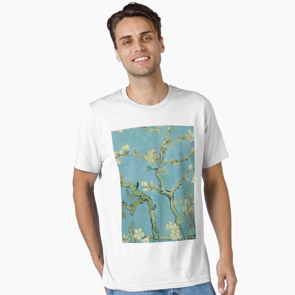 Vista previa del artículo con la obra «Camiseta esencial», diseñado y vendido por NewNomads.