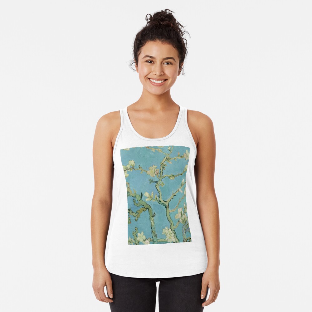 Vista previa del artículo con la obra «Camiseta con espalda nadadora», diseñado y vendido por NewNomads.