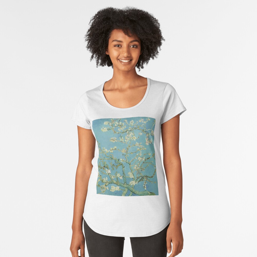 Vista previa del artículo con la obra «Camiseta premium de cuello ancho», diseñado y vendido por NewNomads.