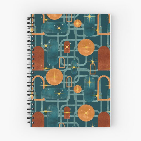 Item preview, Midcentury Geometric Seamless Pattern designed and sold by PBJArt.