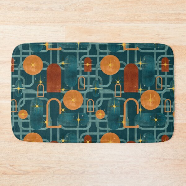 Item preview, Midcentury Geometric Seamless Pattern designed and sold by PBJArt.
