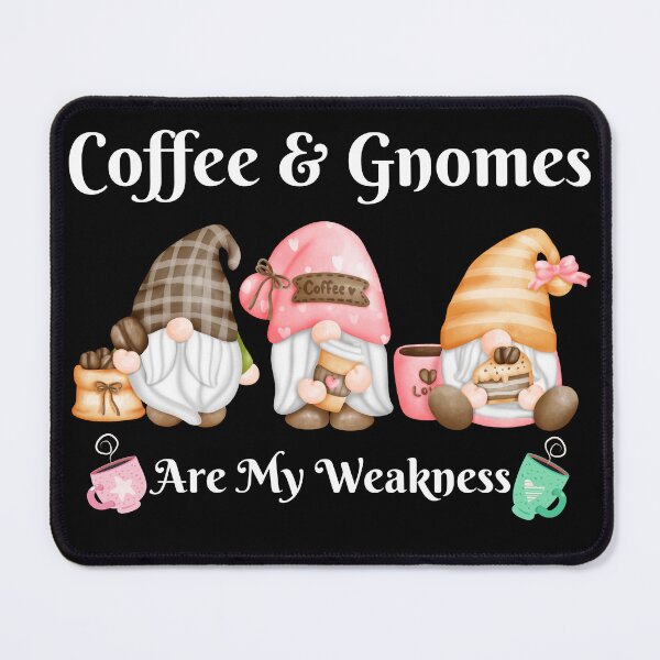 Item preview, Coffee & Gnomes designed and sold by MZNAYNAYSART.