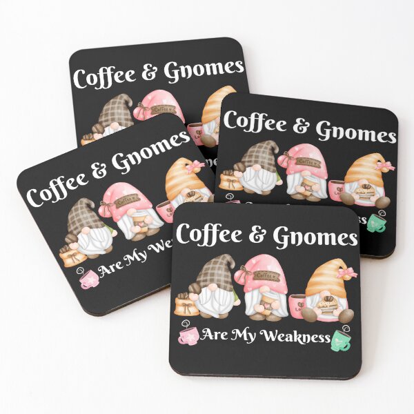 Item preview, Coffee & Gnomes designed and sold by MZNAYNAYSART.