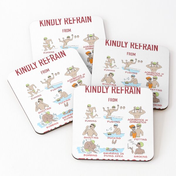 Item preview, MYSWIM: pool swimming rules designed and sold by MYSWIM-.