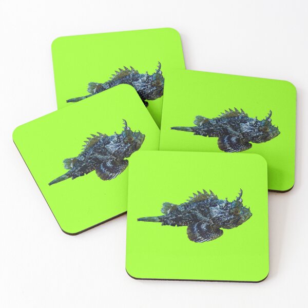 Item preview, Lime Color Pop art style Scorpionfish designed and sold by Czechmrmaidwrld.
