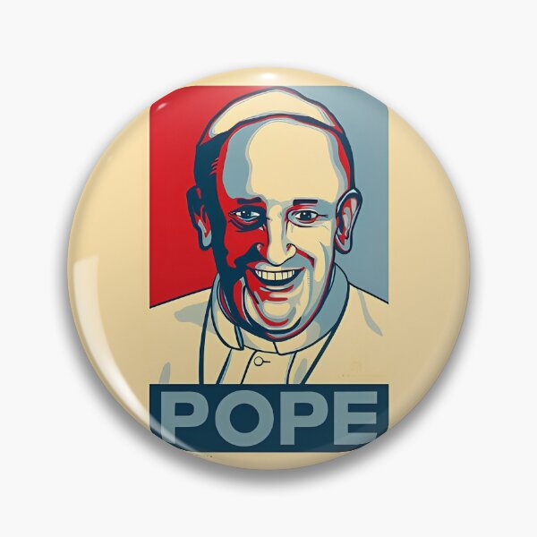 Item preview, Pope Francis artwork hope pop art designed and sold by PoliticsPrint.