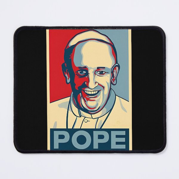 Item preview, Pope Francis artwork hope pop art designed and sold by PoliticsPrint.