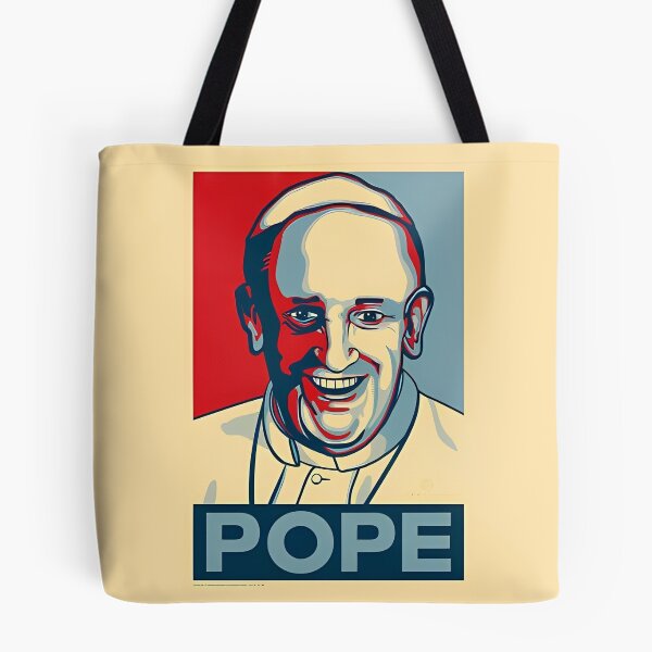 Item preview, Pope Francis artwork hope pop art designed and sold by PoliticsPrint.