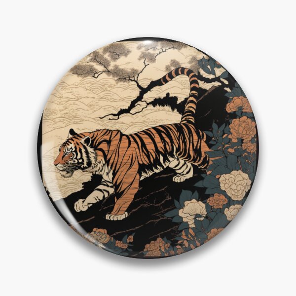 Item preview, Ukiyo e Tiger designed and sold by PharaohofSedona.
