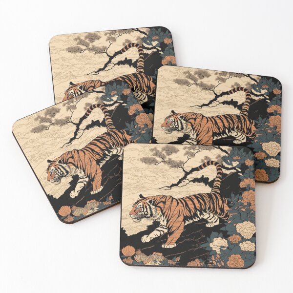 Item preview, Ukiyo e Tiger designed and sold by PharaohofSedona.