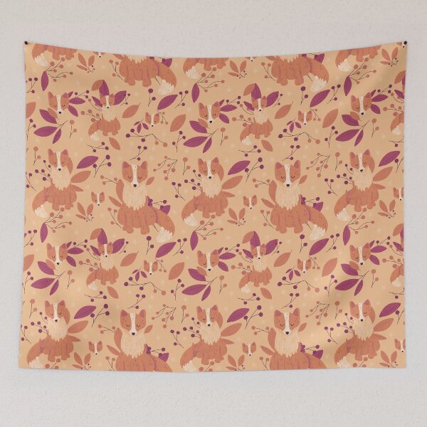 Item preview, Fall Woodland Fox designed and sold by maddydoodlesoup.
