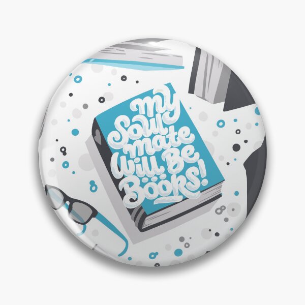 Item preview, My Soul Mate Will Be... Books! designed and sold by polliadesign.