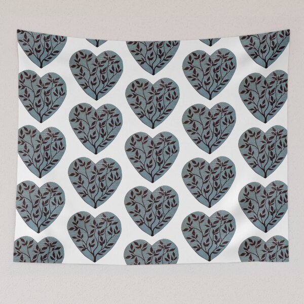 Item preview, Red Leaf Tree Heart designed and sold by Rebekah Walker.