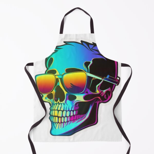 Item preview, Synthwave Skeleton designed and sold by pedrogag.