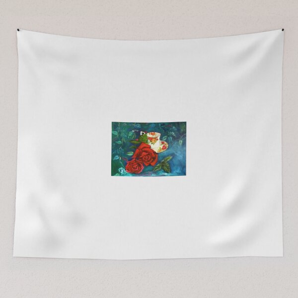 Item preview, Teacup and Red Roses designed and sold by jennyleeandjim.