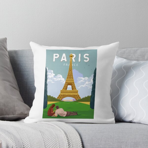 Item preview, Paris France Retro Travel Art Vintage designed and sold by KrisSidDesigns.