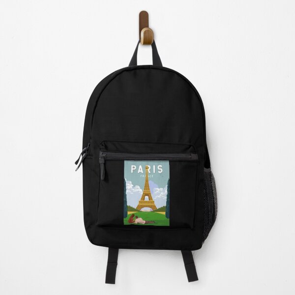 Item preview, Paris France Retro Travel Art Vintage designed and sold by KrisSidDesigns.