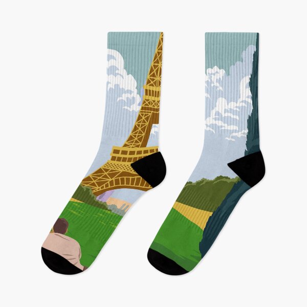 Item preview, Paris France Retro Travel Art Vintage designed and sold by KrisSidDesigns.