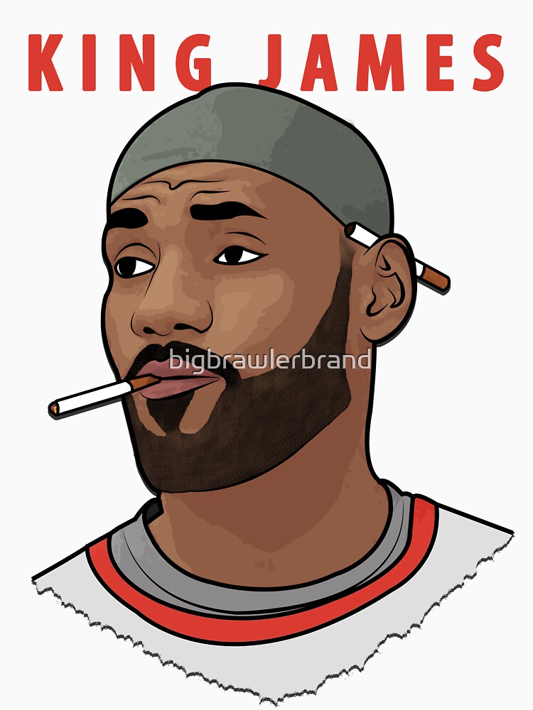 King James T Shirt By Bigbrawlerbrand Redbubble