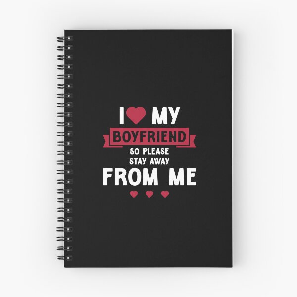 Item preview, I Love My Boyfriend So Please Stay Away From Me - Boyfriend Funny Gift designed and sold by DiogoCalheiros.