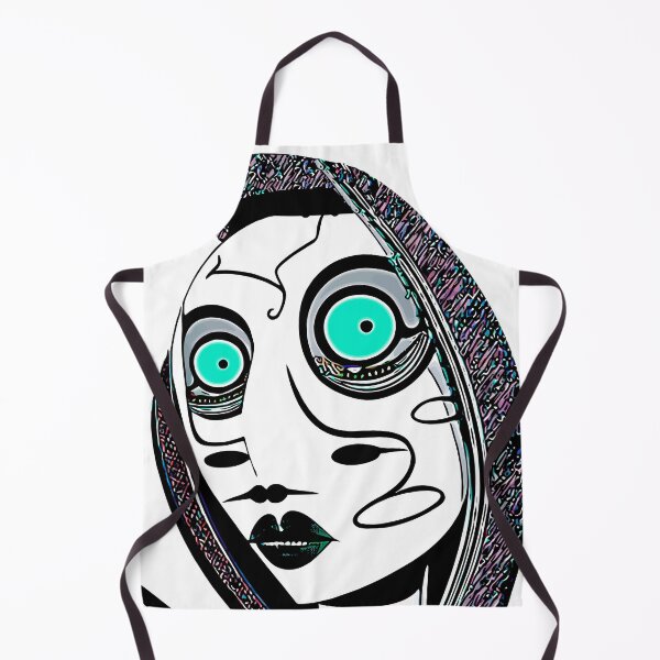 Item preview, "Green-Eyed Wonder: The Mesmerizing Look of a Woman" designed and sold by FunnyShopGirl.