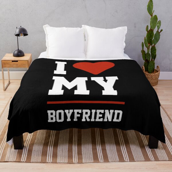 Item preview, I Love My Boyfriend - Boyfriend Funny Gift designed and sold by DiogoCalheiros.