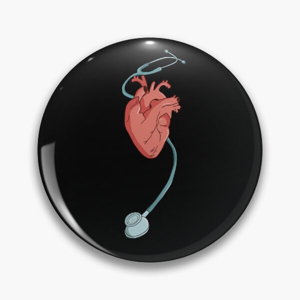 Item preview, Blue stethoscope with heart  designed and sold by Preslava Genova.