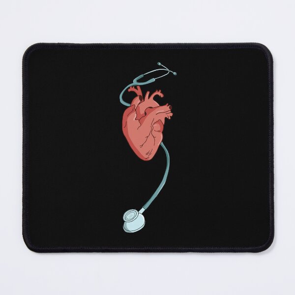 Item preview, Blue stethoscope with heart  designed and sold by Preslava Genova.