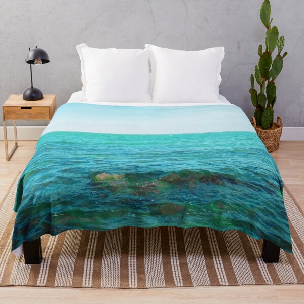 Item preview, Wavy Black Sea with some underwater stones designed and sold by helenkaiy.