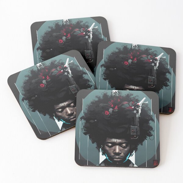 Item preview, Cyberpunk Afro designed and sold by SofaShirts.