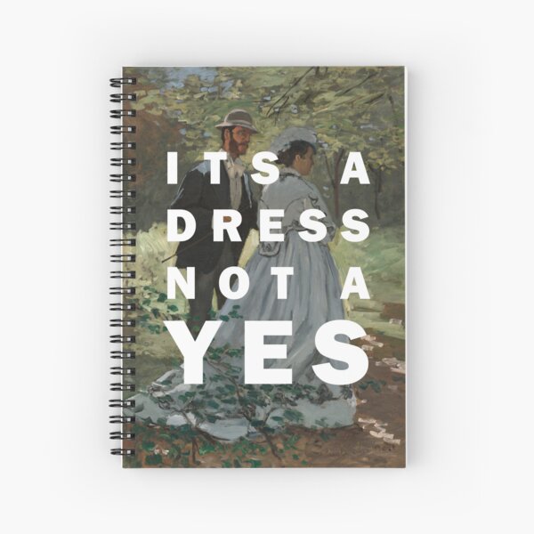 Item preview, IT'S A DRESS NOT A YES designed and sold by helwolf.