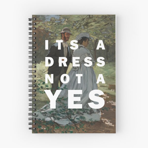 Item preview, IT'S A DRESS NOT A YES designed and sold by Feministlie.