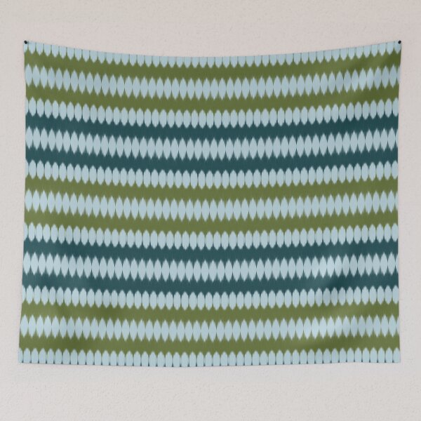 Item preview, Ikat printing textile pattern wallpaper designed and sold by Darkselling.