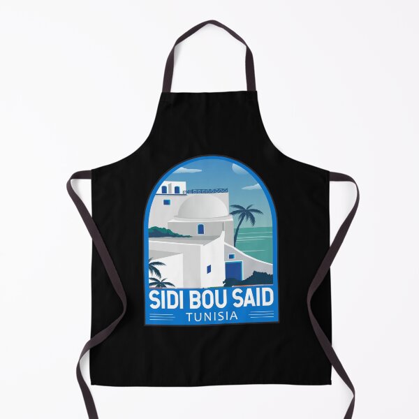 Item preview, Sidi Bou Said Tunisia Retro Emblem designed and sold by KrisSidDesigns.