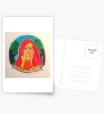 Enchanting Red Postcards