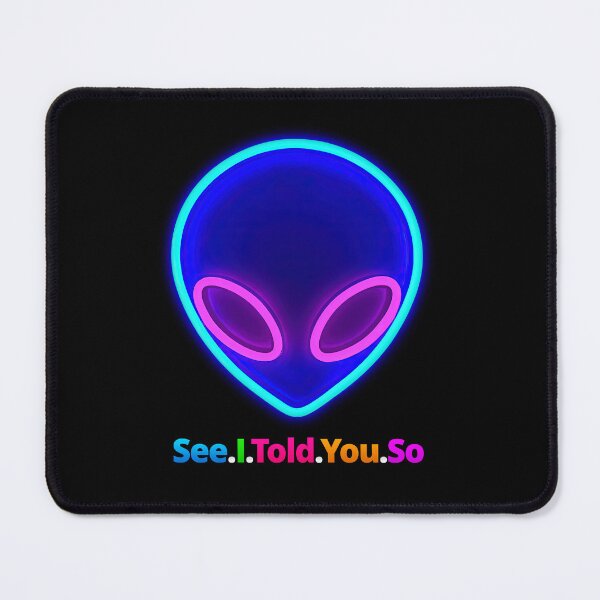 Item preview, Neon Alien Head designed and sold by TeamLouish.