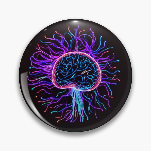 Item preview, Brain Fiber Art designed and sold by PipikaArt.