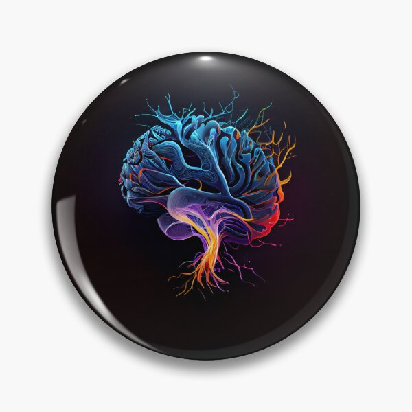 Item preview, Brain Fiber Art designed and sold by PipikaArt.