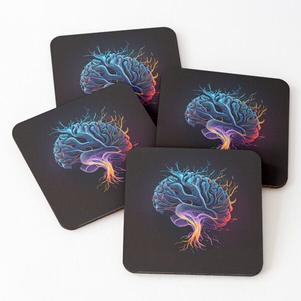 Item preview, Brain Fiber Art designed and sold by PipikaArt.