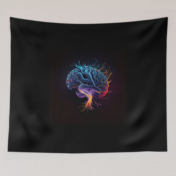 Item preview, Brain Fiber Art designed and sold by PipikaArt.