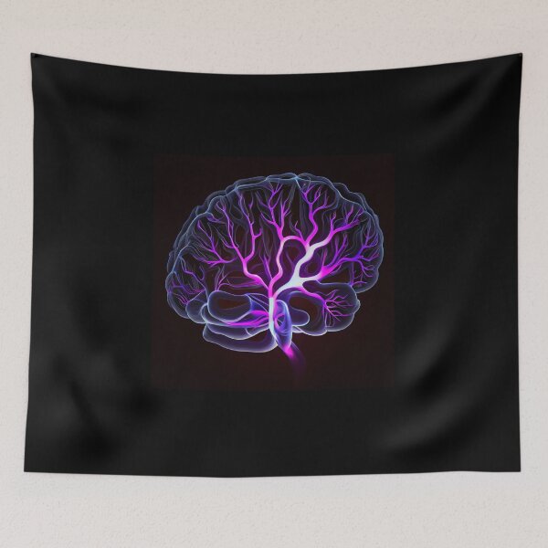 Item preview, Brain Fiber Art designed and sold by PipikaArt.