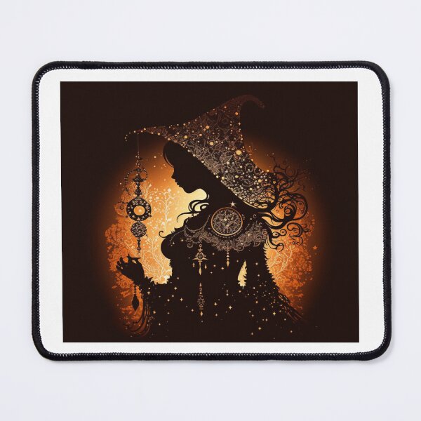 Item preview, Celestial Silhouette Witch designed and sold by Solace Sparkles.