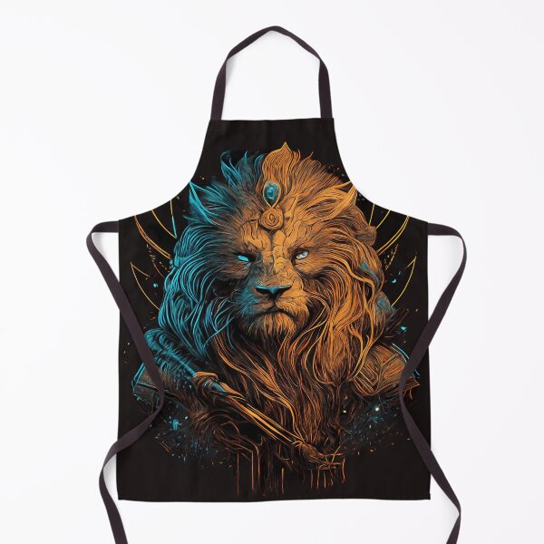 Item preview, Lion Fantasy Portrait - Interstellar King designed and sold by JazzDaniel.