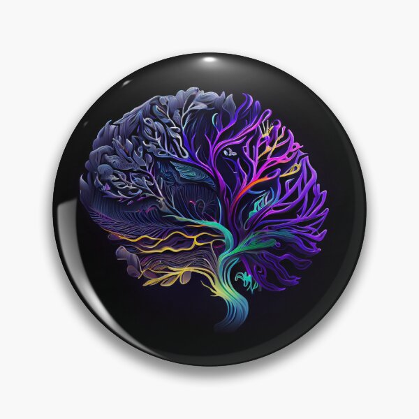 Item preview, Brain Fiber Art designed and sold by PipikaArt.