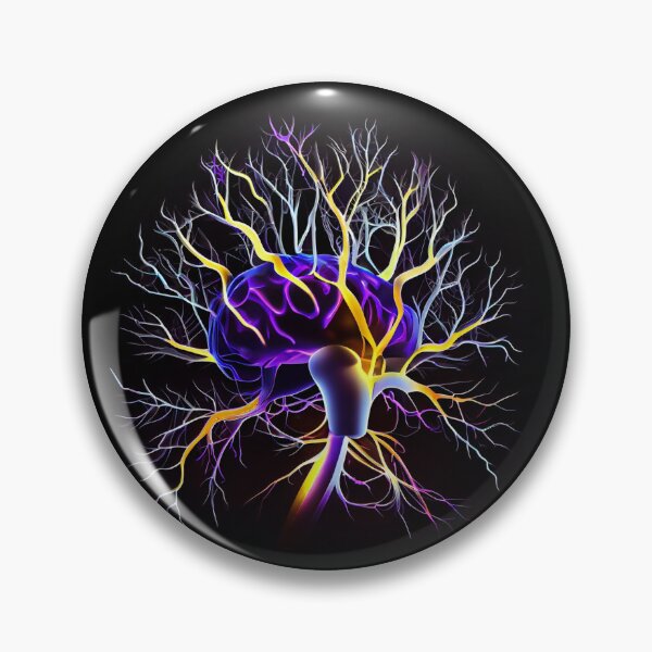 Item preview, Brain Fiber Art designed and sold by PipikaArt.