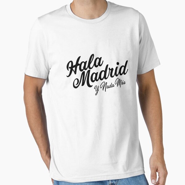Vista previa del artículo con la obra «Hala Madrid y Nada Más», diseñado y vendido por pvdesign.